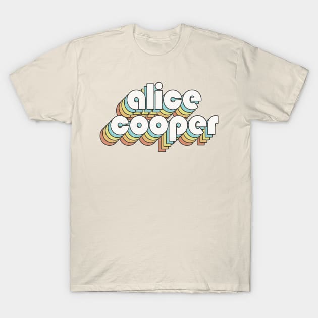 Retro Alice Cooper T-Shirt by Bhan Studio